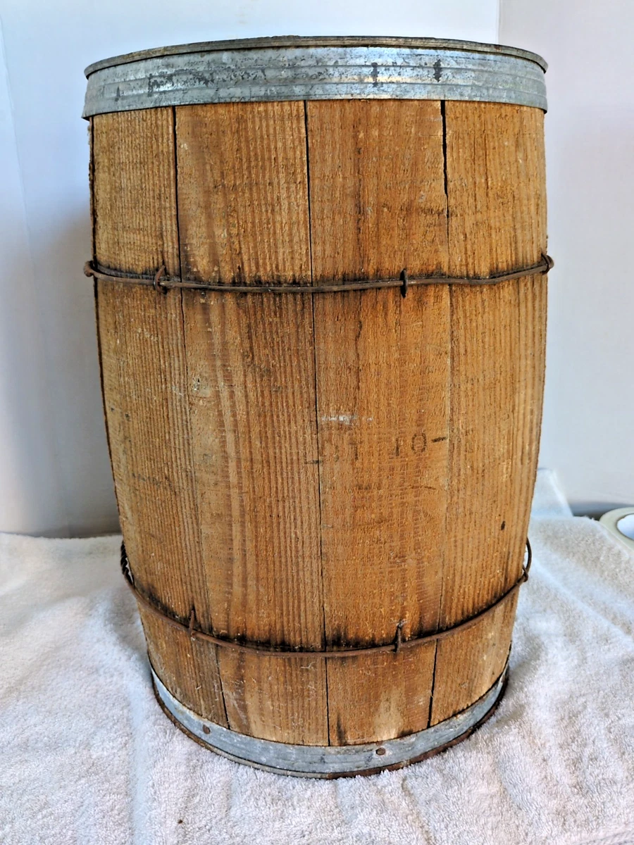 木制桶原件古董| eBay