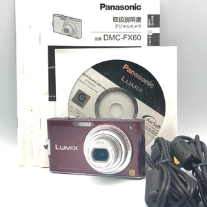 Panasonic Lumix DMC-FX60 12.0 Mega Pixels Compact Digital Camera From Japan - Picture 1 of 10