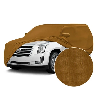 For Kia Sportage 23-24 Satin Stretch Indoor Hertz Gold Custom Car Cover - Image 1 of 4