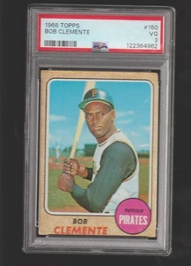 1968 Topps Roberto Clemente PSA 3 - Picture 1 of 1