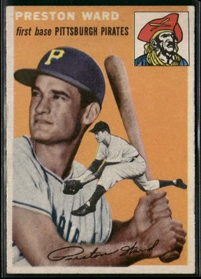 1954 Topps #72 Preston Ward EX/EX-MT - Image 1 of 2