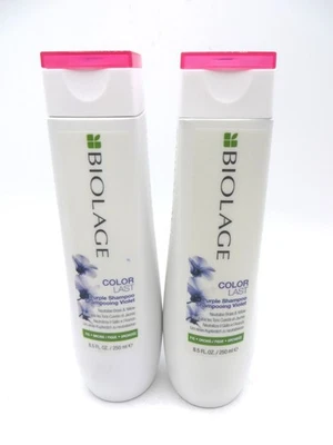 MATRIX BIOLAGE COLOR LAST PURPLE SHAMPOO 8.5 oz X 2 - Image 1 of 2