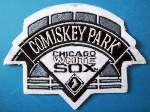 1991-2002 CHICAGO WHITE SOX COMISKEY PARK MLB BASEBALL JERSEY SLEEVE PATCH - Image 1 of 1