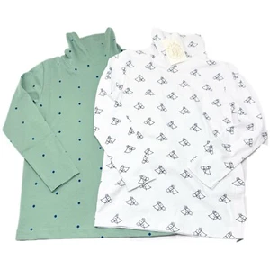 Beaufort Bonnet Company Tatum's Turtleneck Shirt Size 6 Horse Pony & Polka Dots - Picture 1 of 9