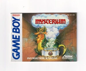 Mysterium - Authentic GameBoy Manual Instruction Booklet - Bild 1 von 2