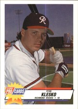 1993 Triple A All-Stars Fleer/ProCards #2 Ryan Klseko
