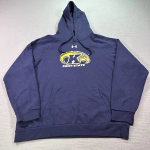 Under Armour Kent State Golden Flashes Hoodie Herren 2XL XXL Blau Fleece Erwachsene - Bild 1 von 10