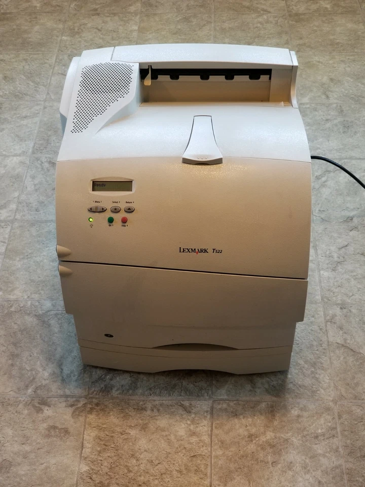 LEXMARK T522 MONOCHROME LASER PRINTER  - Image 1 of 4