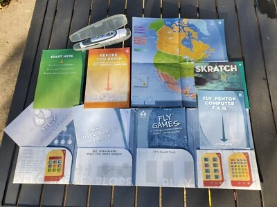 LEAPFROG FLY Pentop Computer Learning System Notebook w/Pen - Image 1 of 4