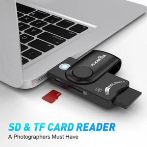 Adattatore per lettore di schede esterno intelligente USB 2.0 per scheda di memo - Bild 1 von 6