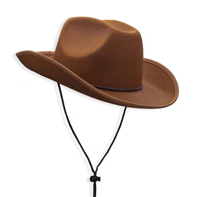 Sombrero de vaquero liso para adultos, sombrero de verano, despedida de soltera occidental, sombrero de vaquera,  Foto 1 de 4