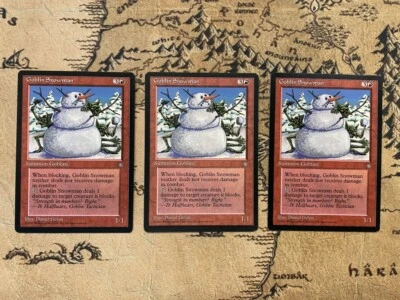 MTG Magic Goblin Snowman  (Ice Age - English)  NEAR MINT! - Image 1 of 4