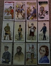 1910’s-1930’s Strip Card Lot Of 12 ~ Churchman’s ~ Player’s ~ Park Drive