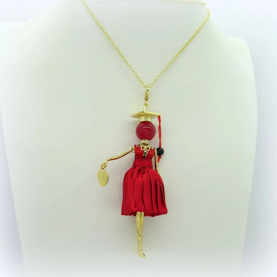 Collana bambolina la laureata giselle - Immagine 1 di 1