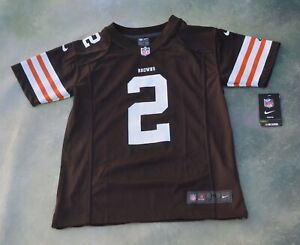 Nike NFL Cleveland Browns Johnny Manziel #2 Jersey Size Youth M (10-12).