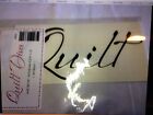 LILLY BELLE SIGNS BY KATIE CUPCAKE- QUILT DIVA&#39;S WALL OR CAR DECAL-CHOICES VARY