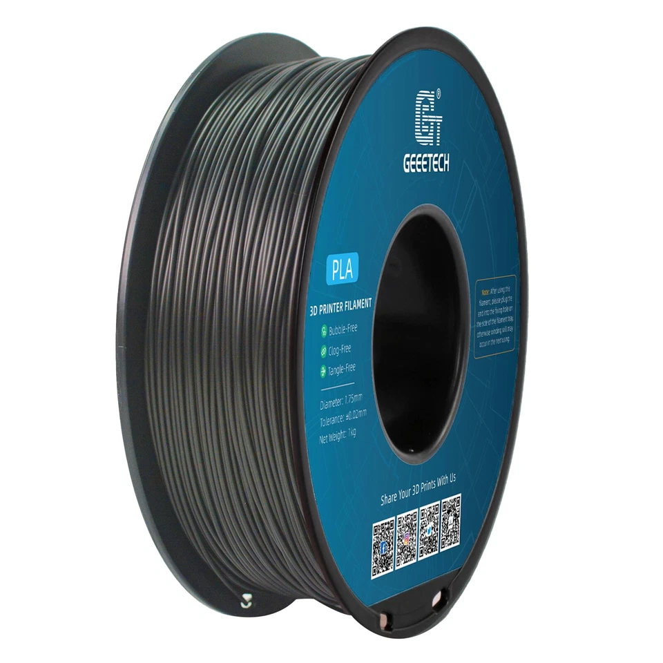 【Buy 5 Pay 3（Add 5】Geeetech PLA PETG TPU ABS+ 3D Printer Filament 0.5/1kg 1.75mm - Image 1 of 4