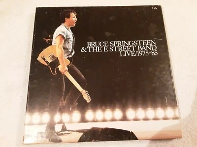 BRUCE SPRINGSTEEN & THE E STREET BAND LIVE/1975-85 VINYL BOX SET 5 VINYL records - Image 1 of 4