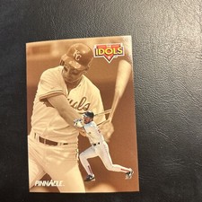 Ctt 1992 Pinnacle #282 George Brett Wade Boggs. The Idols Boston Red Sox.
