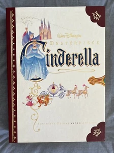 Walt Disney's Masterpiece Cinderella Exclusive Deluxe Video Edition VHS - Picture 1 of 21