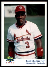 1992 Classic Best Basil Shabazz Johnson City Cardinals #1