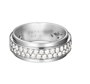 Esprit ESRG92374A170 Damenring in 925 Silber mit Weißen Steinen neu - Bild 1 von 1