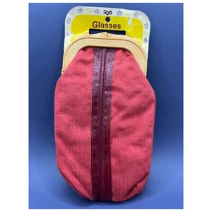 NOS Vintage Roger Gimble Accessories Celluloid/Corduroy Glasses Pouch 49217 - Picture 1 of 4