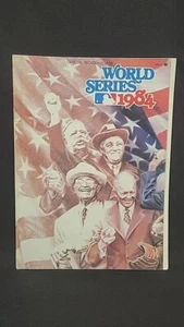 1984 World Series Official Game Program Detroit Tigers VS San Diego Padres - Picture 1 of 5
