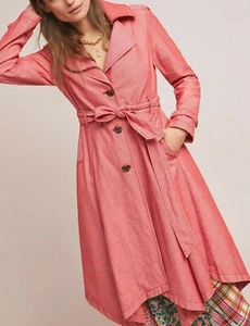 Anthropologie Elle Trench Coat $200 - NWT - Picture 1 of 5