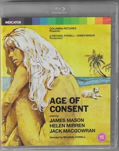Age of Consent Blu-ray (James Mason, Helen Mirren) Region Free Inc Reg Post - Picture 1 of 3