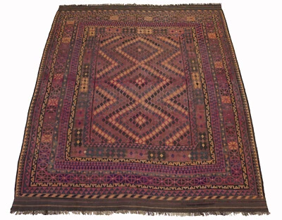 305x245 cm orient Teppich Afghan Uzbek Nomaden kelim kilim rug carpet No: 216 - Bild 1 von 4