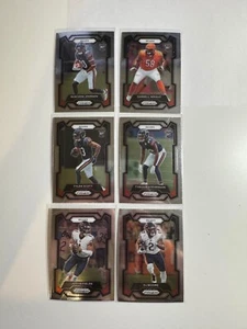 2023 PRIZM CHICAGO BEARS ROOKIE LOT + DJ MOORE AND JUSTIN FIELDS (6) - Picture 1 of 2