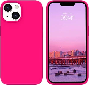 iphone 14 plus case silicone Soft Gel Rubber Anti-Scratch Shockproof Phone Cover - Picture 1 of 9