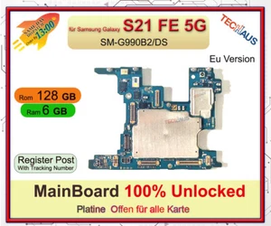 Original Hauptplatine Platine Samsung Galaxy S21 FE 5G Mainboard unlocked EU - Bild 1 von 1