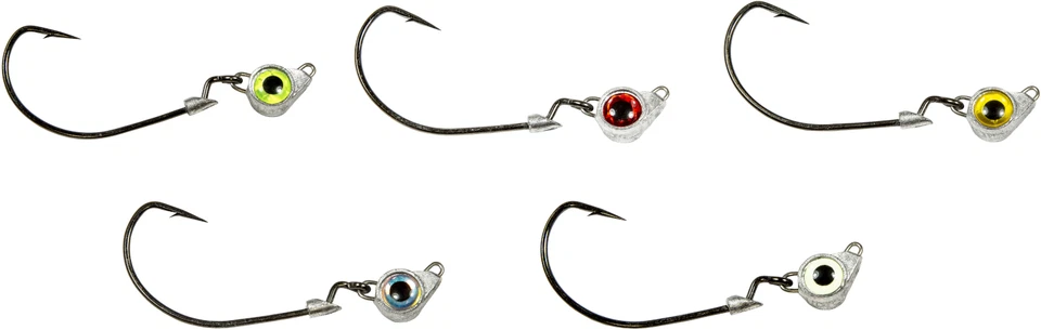 Z-Man Texas Eye Jigheads 3pk Articulated Swinging Jig Head Zman Fishing - Image 1 of 1