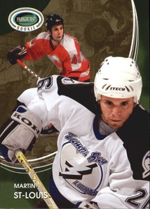 2003-04 Parkhurst Rookie Lightning Hockey Card #26 Martin St-Louis