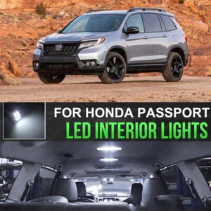 For 2019 Honda Passport 6000K Interior LED Light Accessories Package Kit 13 Bulb - Picture 1 of 9