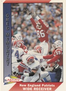 FREE SHIPPING-MINT-1991 Pacific Greg McMurtry #311-PLUS BONUS CARDS