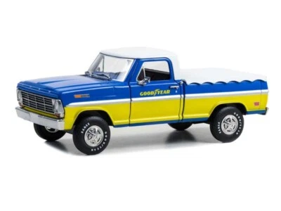 Ford F-100 1969 con cubierta de cama - neumáticos Goodyear modelo a escala 1:24 - 85073-TS Foto 1 de 2