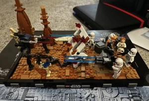 Lego Star Wars Geonosis MOC w/ 11 Minifigs, Custom Printed Tiles & Instructions! - Picture 1 of 5