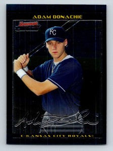 2002 Bowman Draft Picks & Prospects Adam Donachie RC Auto Kansas City Royals