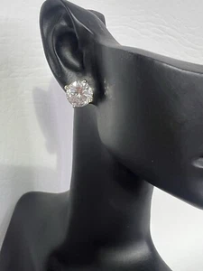 Ohrringe Zirkonia rund Ohrstecker 925 Sterling Silber - Bild 1 von 3