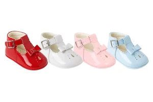 Zapatos de bar Mary Jane de charol unisex para bebé - Calzado perfecto para todas las ocasiones - Imagen 1 de 22