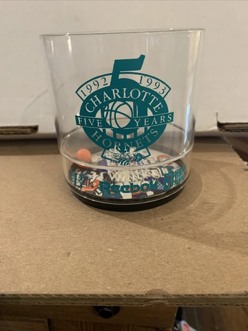 Vintage 1992-1993 Charlotte Hornets 5 Years Novelty Cup Cover
