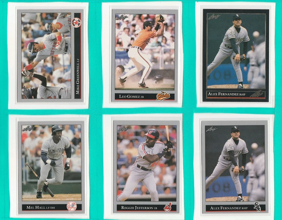 1992 Leaf Reggie Jefferson Cleveland Indians #86 - Image 1 of 1