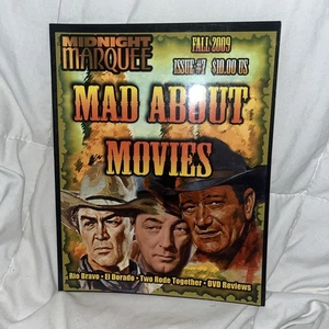 Mad About Movies #7 Magazine Midnight Marquee FREE SHIPPING - Imagen 1 de 2