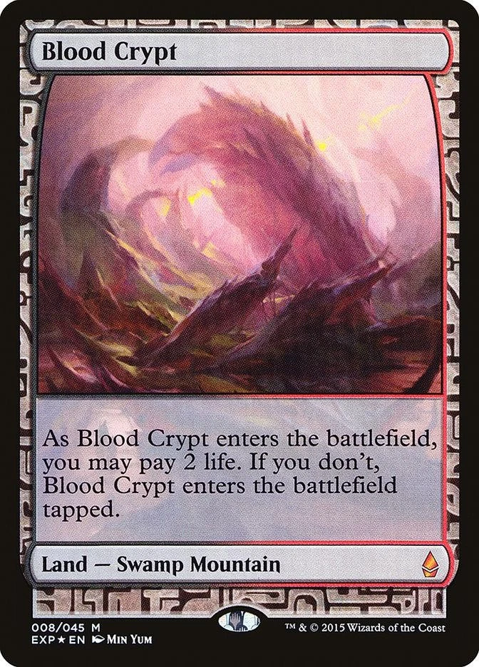Magic MTG Zendikar Expeditions FOIL Blood Crypt NEAR MINT NM - Image 1 of 1