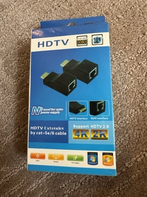 wireless hdmi extender video transmitter receiver NIB Opened to Check - Image 1 of 4