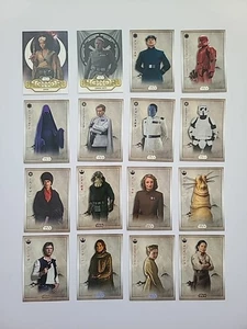 2025 Topps Star Wars Meiyo 16 Base + Insert Card Lot No Dupes - Picture 1 of 5