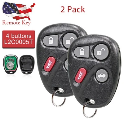 2 para Chevrolet Cavalier 2000 2001 2002 2003 2004 2005 mando a distancia L2C0005T Foto 1 de 4